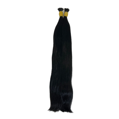 Liso Natural Castanho Escuro Vietnamita Super Drawn (Virgem)